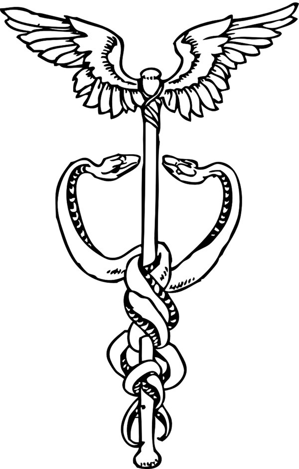 caduceus symbol tattoo ideas and caduceus meaning