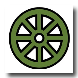 the wheel as a symbol of good luck in business