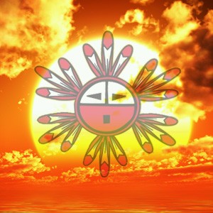 Kachina sun symbols