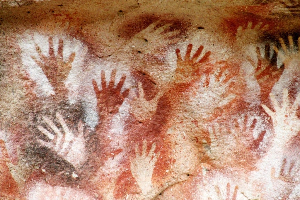 Hand Meaning Cueva De Las Manos