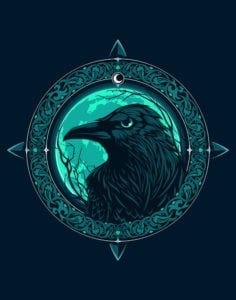 Celtic raven tattoo ideas and raven meaning