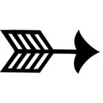symbols for saints arrow meaning
