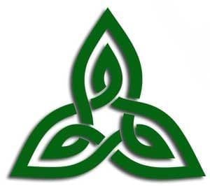 Celtic symbol trinity