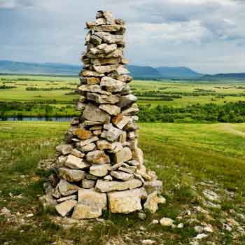 Celtic Symbol Tuatha Stone as an example of memorial symbolism