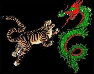Chinese tiger and dragon meaning