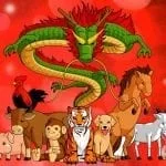 Chinese new year zodiac animals
