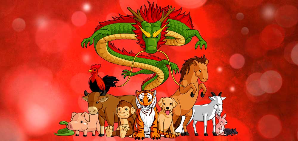 Chinese new year zodiac animals