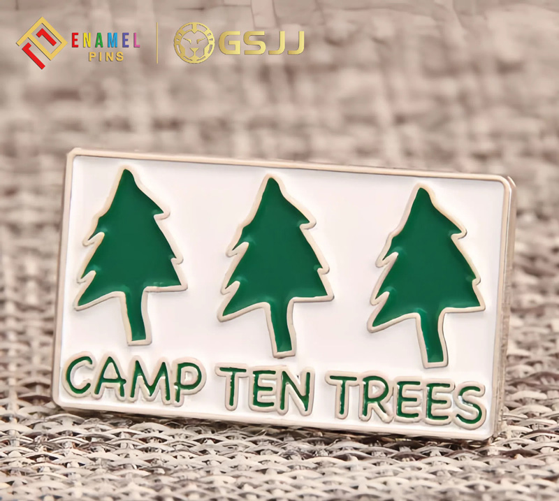 Tree Pins to convey love of nature and trees