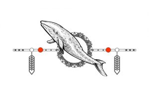 Native American Animal Birth Totem - Whale