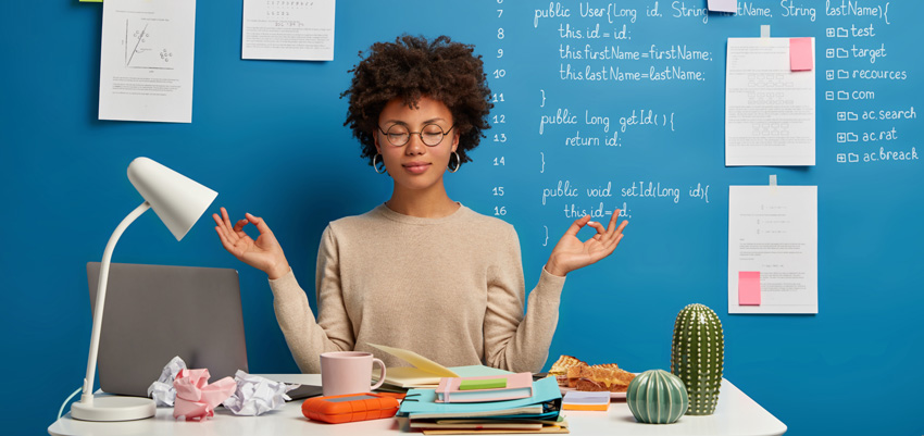 During Lunch Break Might Be a Best Time to Meditate