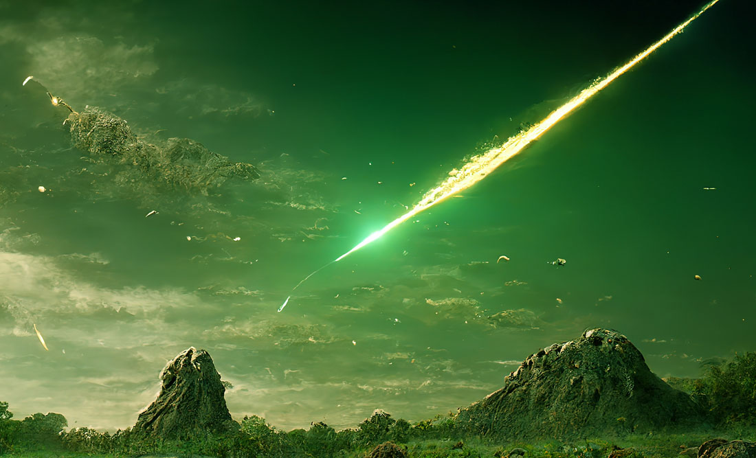 Green Comet 2024 New Jersey - Emilia Jackquelin
