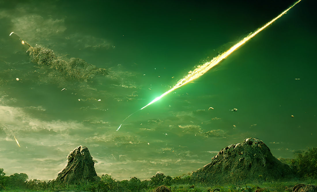 Comet C/2022 E3 (ZTF) Symbolism of the Green Comet 2023