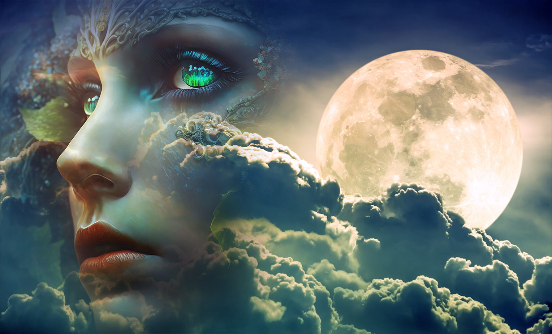 Moon Goddesses: Myth, Meaning and Symbols