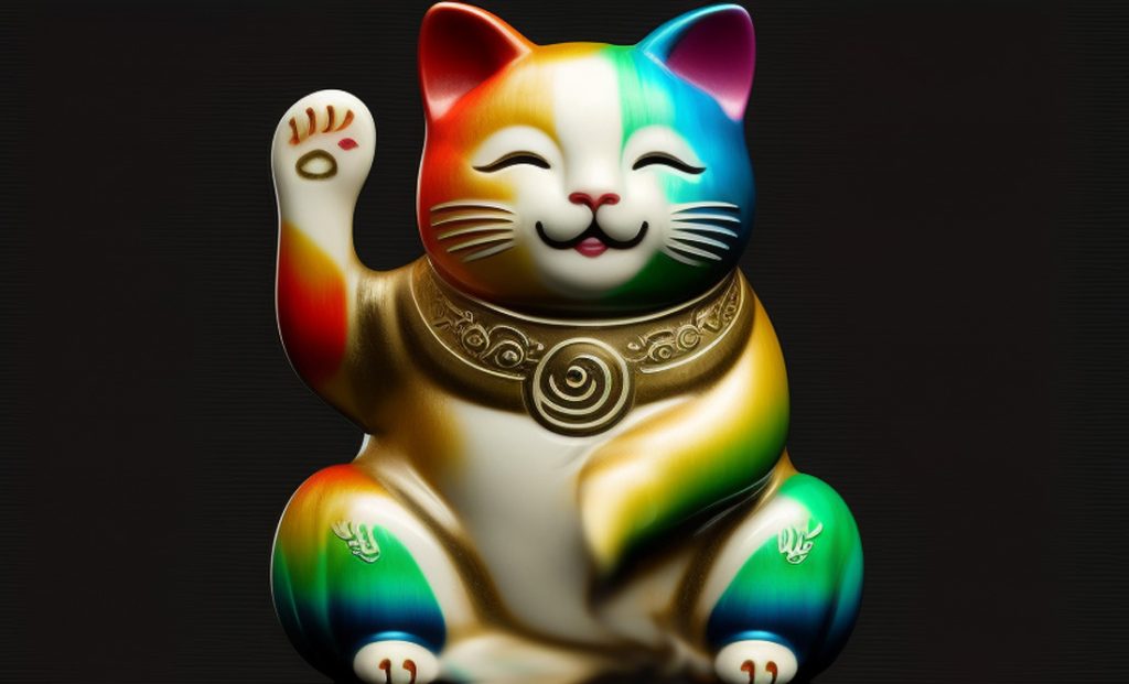 Maneki Neko Cat Meaning Lucky Waiving Cat Color Meaning