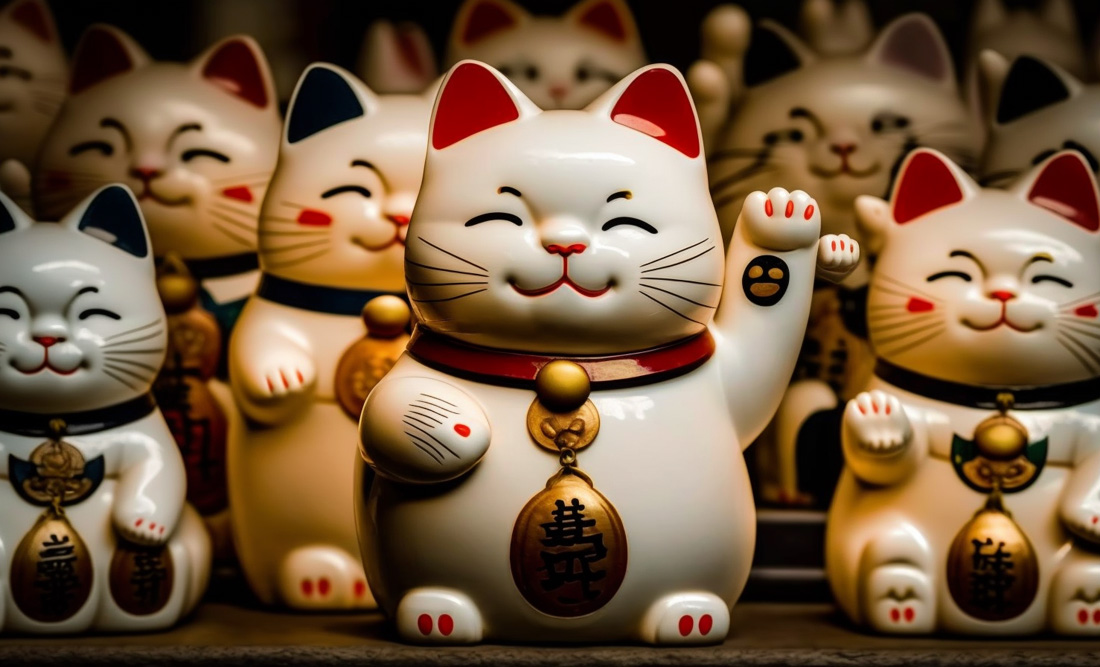 Maneki Neko Cat Meaning Lucky Waiving Cat Meaning