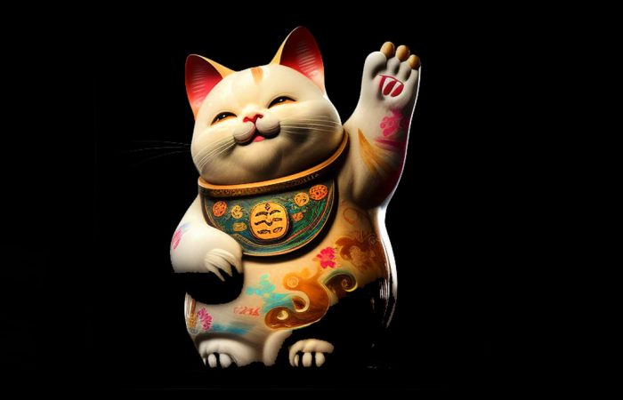 Maneki Neko Cat Meaning Lucky Waiving Cat Meaning