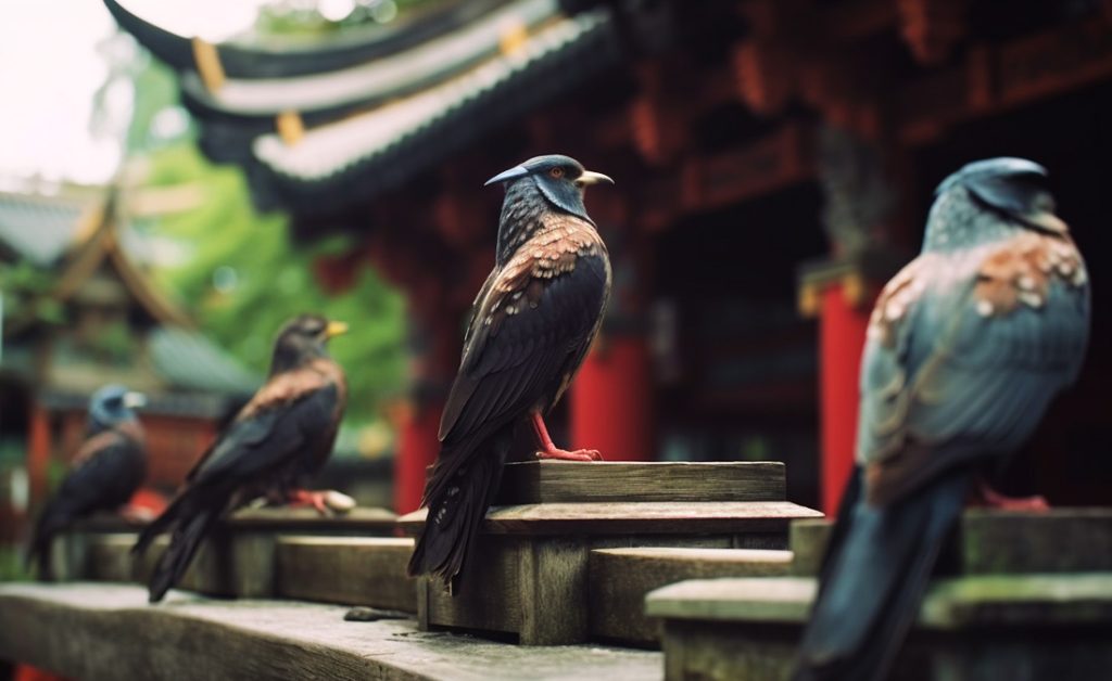 Birds in Mythology Asian