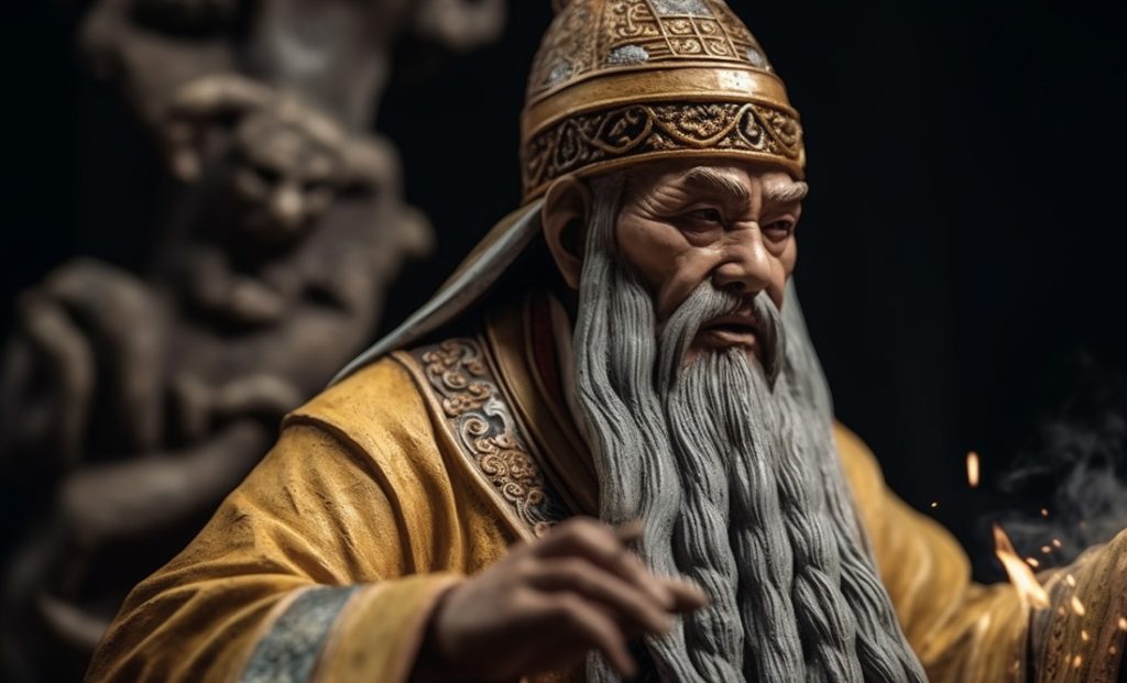 8 Chinese Immortals Meaning Cao Gou Jiu