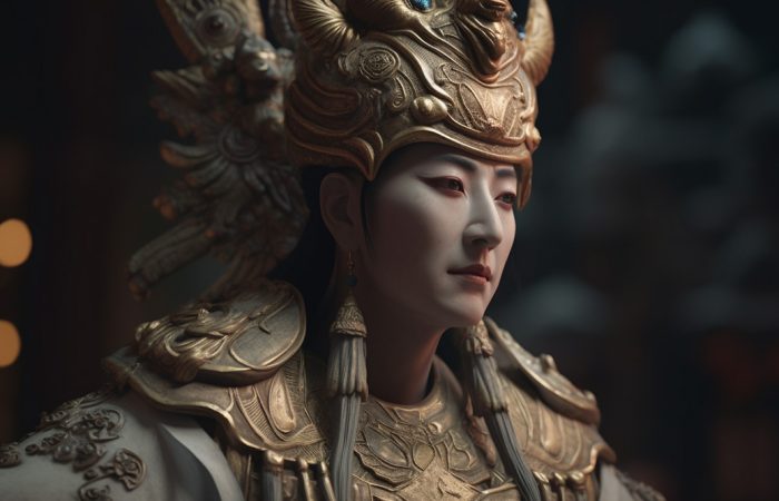 8 Chinese Immortals Meaning Lan Cai