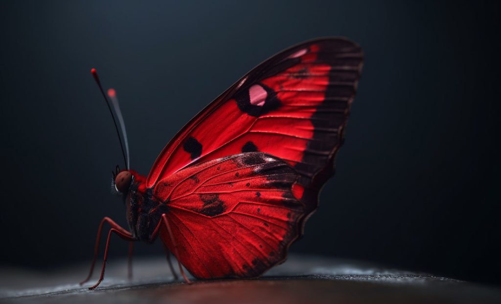 Meaning of Butterfly Colors Red