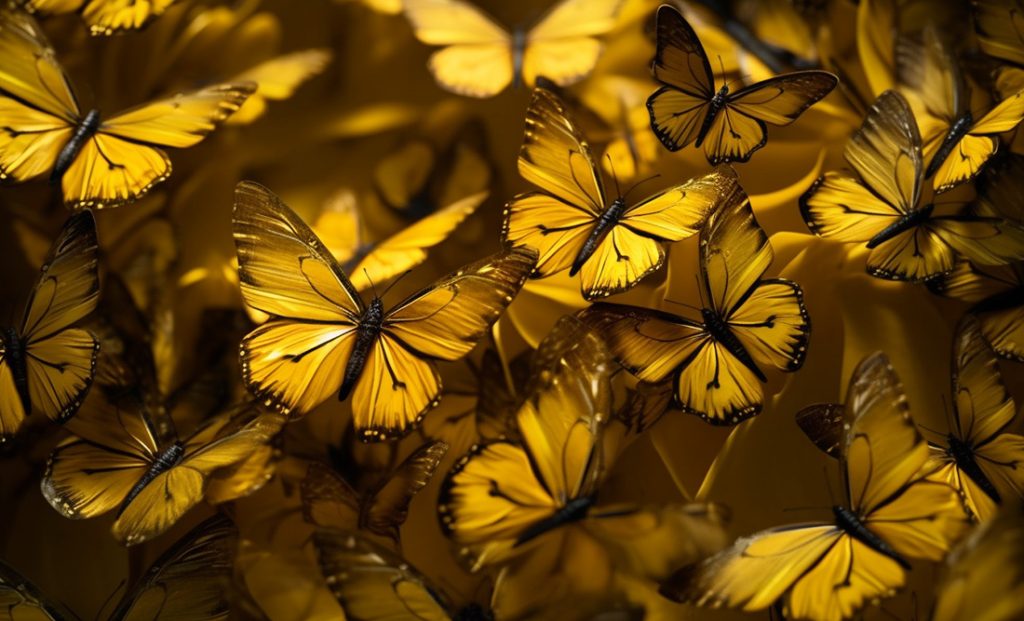 Meaning of Butterfly Colors Yellow