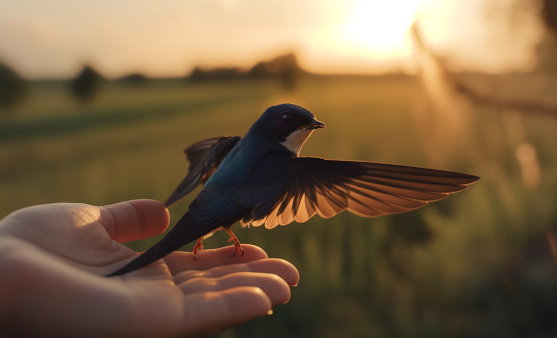 Symbolic Swallow Meaning