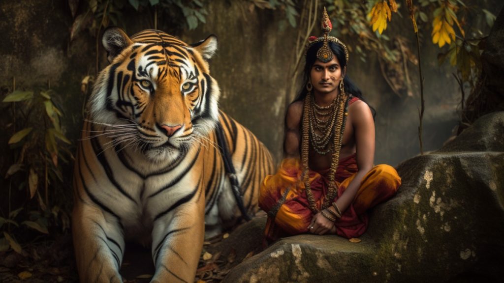 Animals in Hindu Mythology Bengal tiger