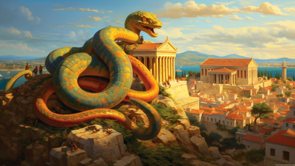 Greek Snakes Symbolism and Meaning in Myth