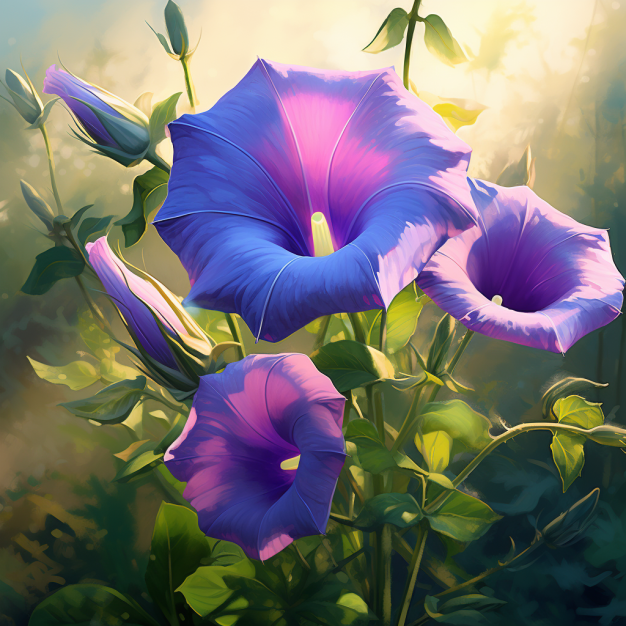 Symbolic and Spiritual Meaning of September - morning glory