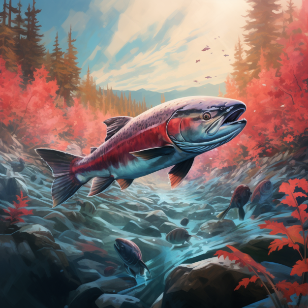Symbolic and Spiritual Meaning of September - salmon