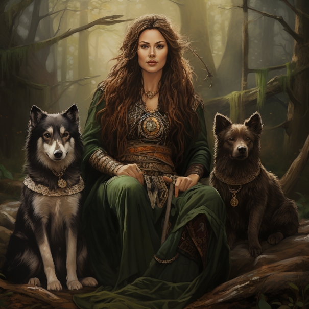 Celtic Dog Goddess Cerridwen