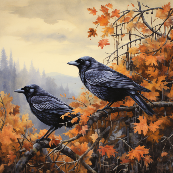 Spirit Animals of November Crows and Ravens