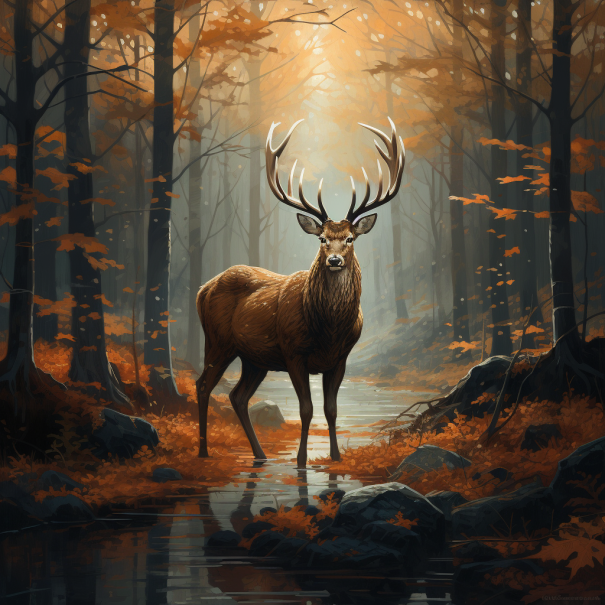 Spirit Animals of November Deer