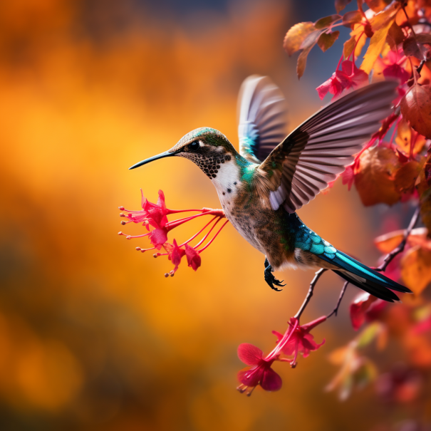 Spirit Animals of November Hummingbird