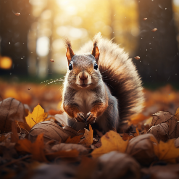 Spirit Animals of November Squirrel