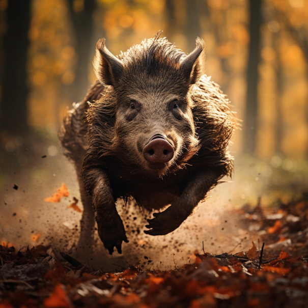 Spirit Animals of November Wild Boar