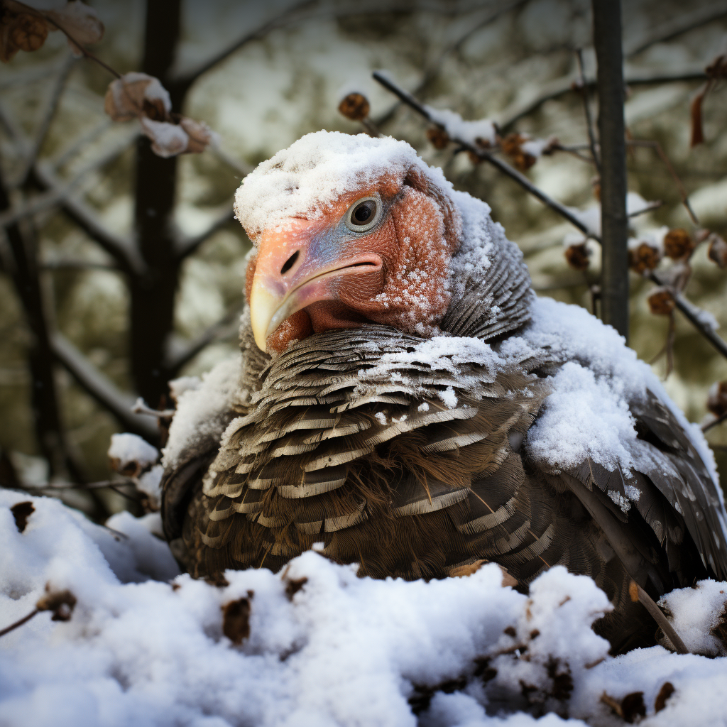 Birds of Winter Meaning Turkey