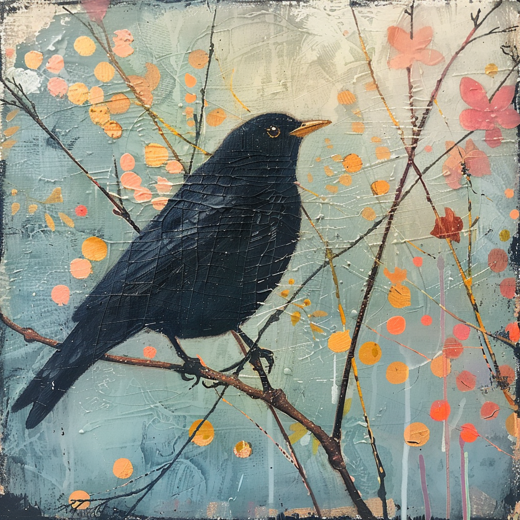 March Spirit Animals - Blackbird