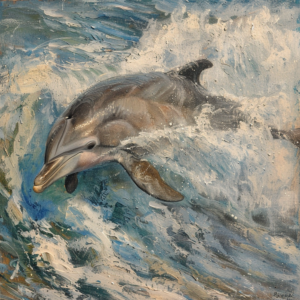 Spirit Animals of March - Dolphin