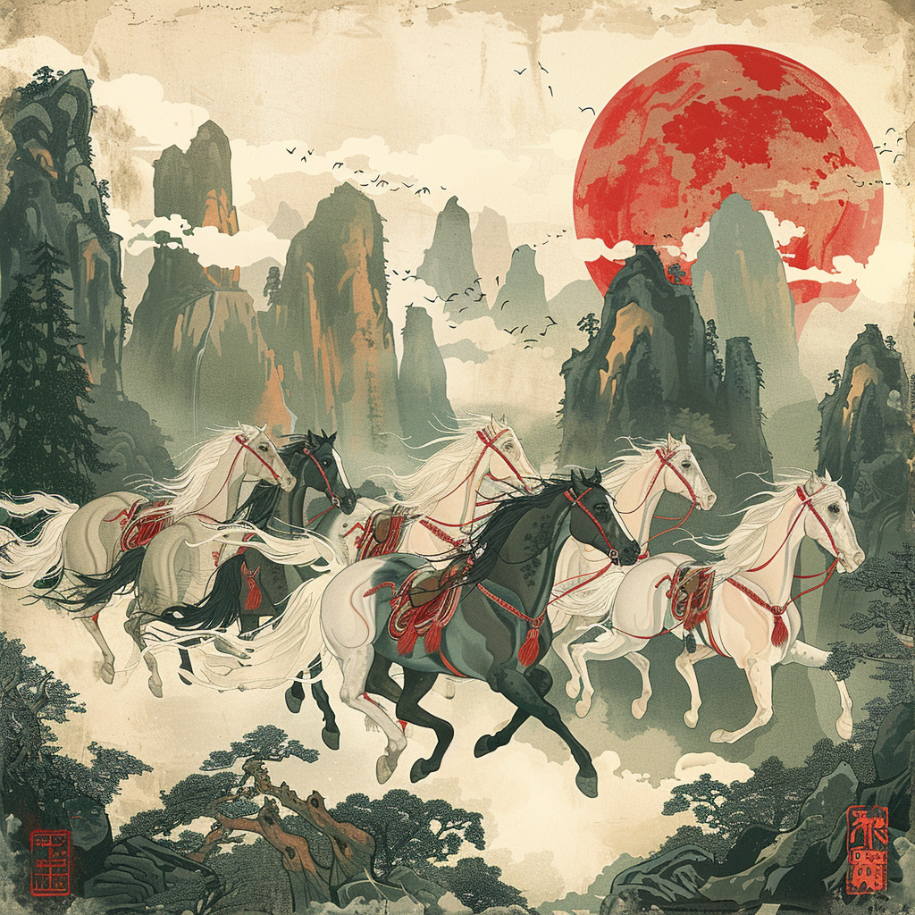 Horses in Chinese Mythology