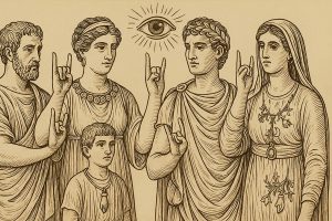 Three ancient Greek and Roman Symbols for Warding off the evil eye