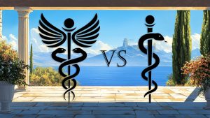 The Symbolic Differences Between Asclepius vs Caduceus