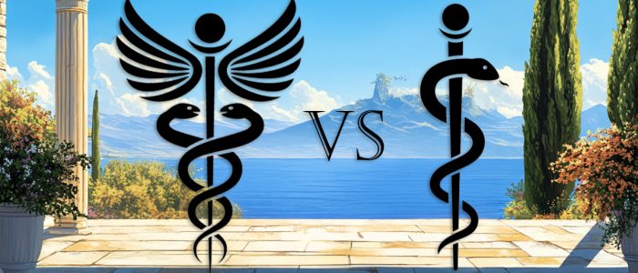 The Symbolic Differences Between Asclepius vs Caduceus
