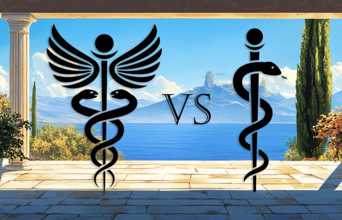 The Symbolic Differences Between Asclepius vs Caduceus