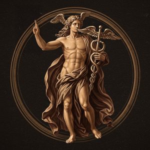 Mercury with Caduceus Staff