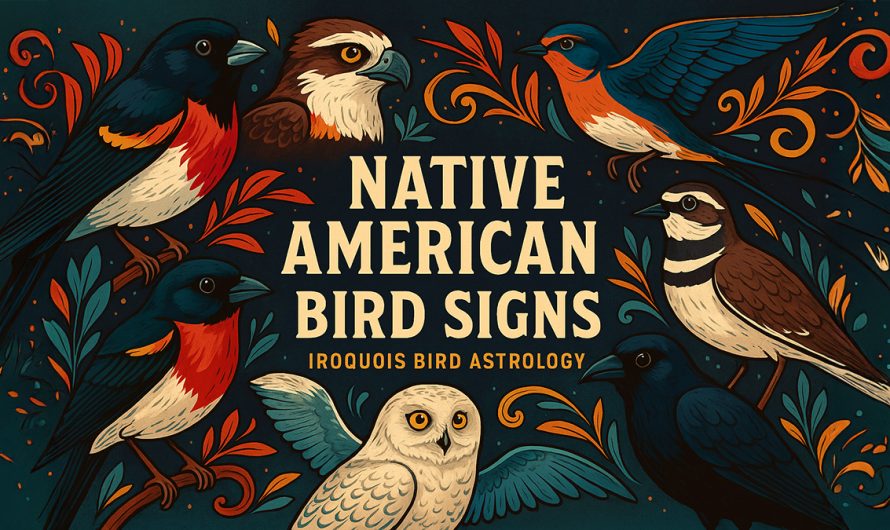Native American Bird Signs: A Modern Interpretation Inspired by Iroquois Wisdom