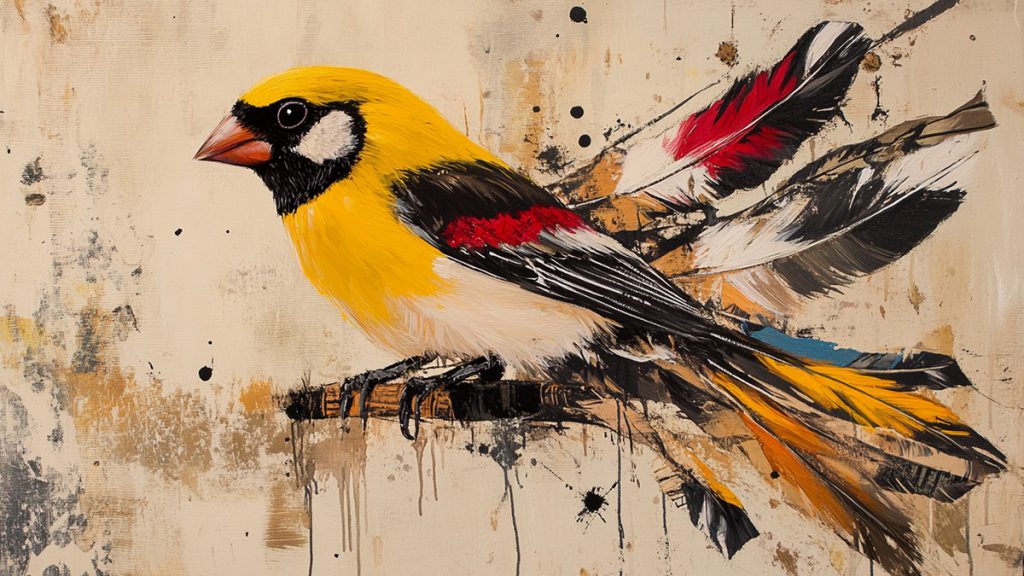 Native American Bird Signs American Goldfinch