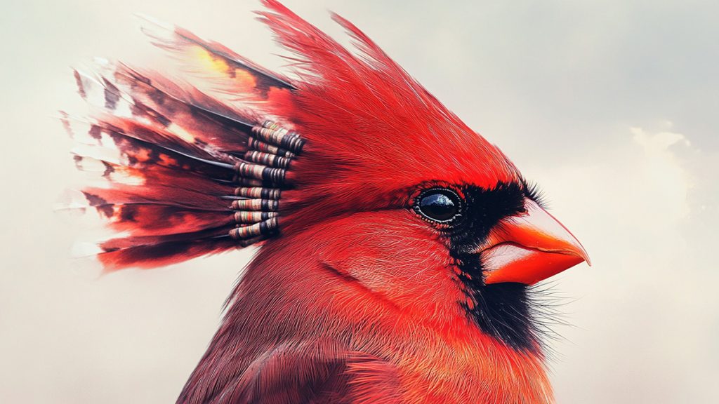 Native American Bird Signs Northern Cardinal