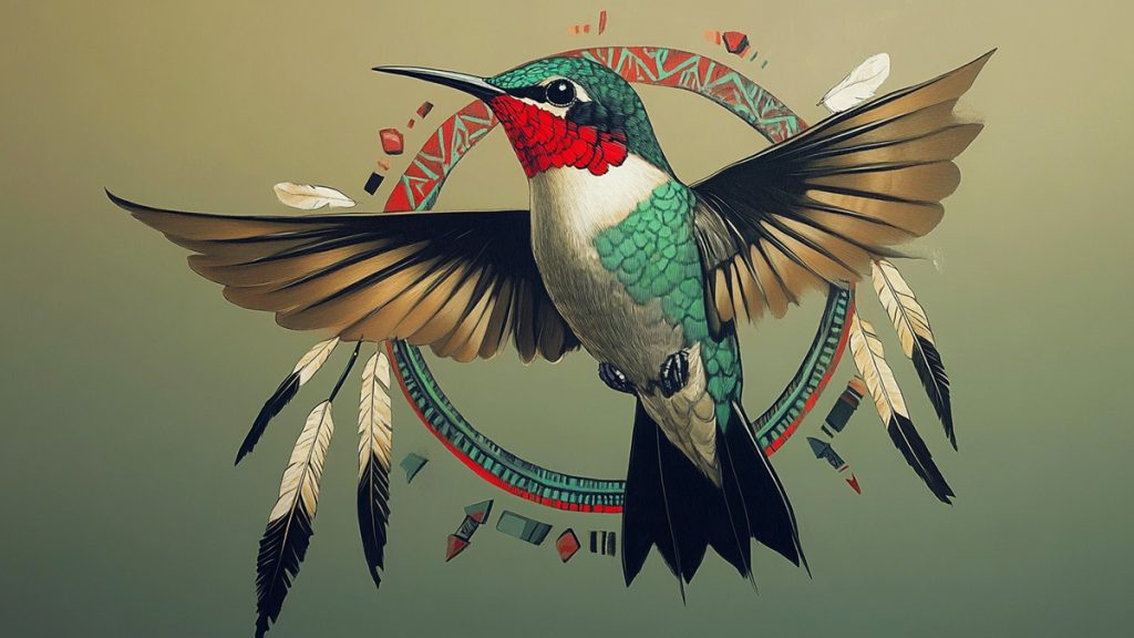 Native American Bird Signs Hummingbird