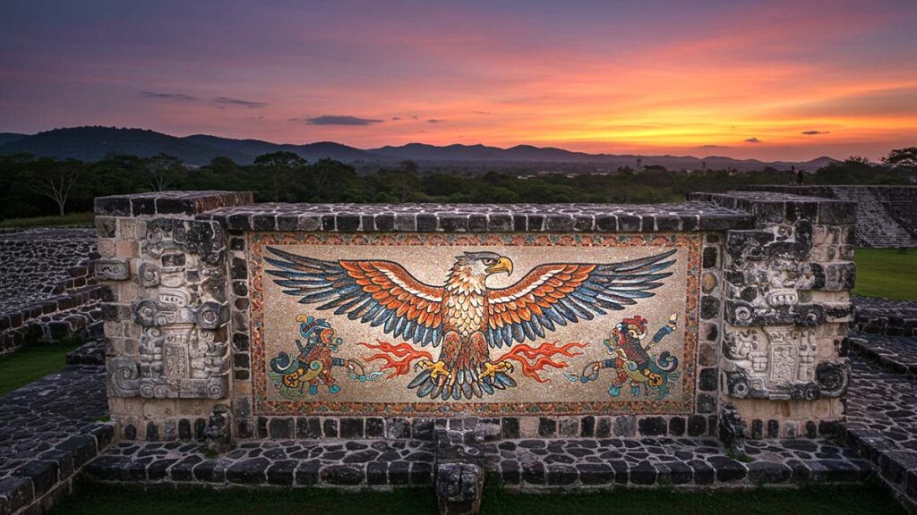 Cuauhtli Aztec Eagle Symbol in Aztec Astrology